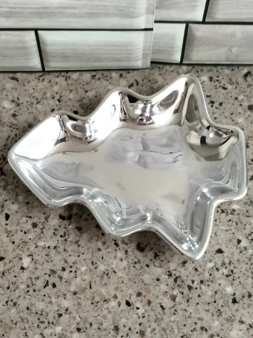 Vintage Ceramic Christmas Tree Candy/Nut/Trinket Dish